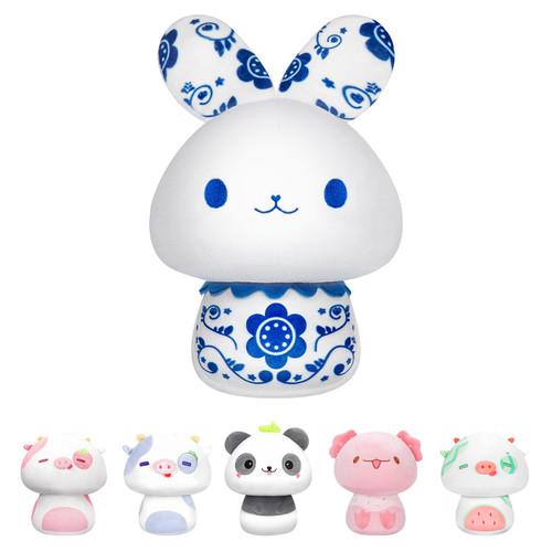 Mewaii 8 Inch Mushroom Plush, Cute Rabbit Plush Pillow Soft Plushies Squishy Throw Pillow, Kawaii Bunny Stuffed Animals Kawaii Plush Toys Decoration Gift for Girls Boys Mewaii 8 Inch Mushroom Plush, Cute Rabbit Plush Pillow Soft Plushies Squishy Throw Pillow, Kawaii Bunny Stuffed Animals Kawaii Plush Toys Decoration Gift for Girls Boys