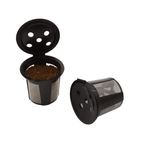 Keurig Supreme Reusable K Cups for K Supreme Plus Coffee Makers by Delibru [2 PACK] Reusable Coffee Pods for K Supreme