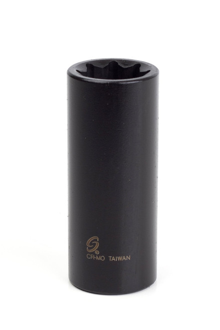 Sunex 222qd 1/2-Inch Drive 11/16-Inch 8-Point Deep Impact Socket