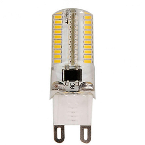 WELSUN Dimmable LED BULBS , G9 / G4 / E14 / BA15D 5W 80 SMD 3014 300-350 LM Warm White / Cool White LED Corn Lights AC 220V ( Connector : G9 , Light Source Color : Warm White-220V )