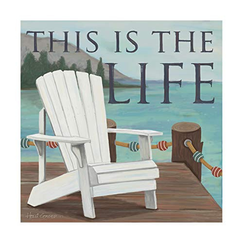 Trademark Fine Art Water Side 3 by Holli Conger, 24x24