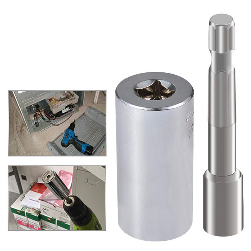 Universal Socket HOHXEN 7mm-19mm Professional Multi-Function Ratchet Wrench Power Drill Adapter Universal Sockets Repair Tools Good Gifts for Men Him Husband Dad Father DIY Handyman Women Universal Socket HOHXEN 7mm-19mm Professional Multi-Function Ratchet Wrench Power Drill Adapter Universal Sockets Repair Tools Good Gifts for Men Him Husband Dad Father DIY Handyman Women