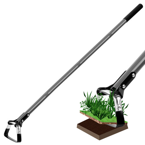 Walensee Action Hoe for Weeding Stirrup Hoe Tools for Garden Hula-Ho with Adjustable 56 Inch Scuffle Loop Hoe Gardening Weeder Cultivator, Sharp Durable Metal Handle Weeding Rake with Cushioned Grip Walensee Action Hoe for Weeding Stirrup Hoe Tools for Garden Hula-Ho with Adjustable 56 Inch Scuffle Loop Hoe Gardening Weeder Cultivator, Sharp Durable Metal Handle Weeding Rake with Cushioned Grip