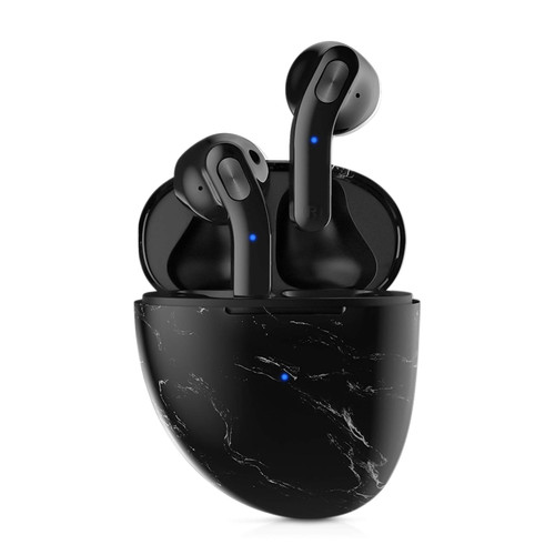 Bluetooth Headphones, True Wireless Earbuds Touch Control, Waterproof Bluetooth Earbuds, Wireless Headphones, 24 Hrs Cyclic Playtime Headphones with Charging Case and mic for iPhone Android