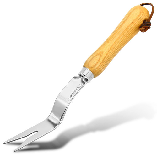 KLDOLLAR Hand Weeder Tool, Stainless Steel Garden Weeding Tools with Ergonomic Handle, Durable Weed Removal Tools for Lawn Farmland Transplant Root Removal KLDOLLAR Hand Weeder Tool, Stainless Steel Garden Weeding Tools with Ergonomic Handle, Durable Weed Removal Tools for Lawn Farmland Transplant Root Removal