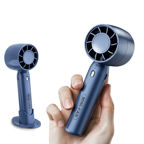 HITNEXT Mini Handheld Fan, Portable Handheld Fan Personal Small Fan 2000mAh Battery Operated, 3 Speed USB Rechargeable Fan for Travel Home Office Outdoor (Blue) HITNEXT Mini Handheld Fan, Portable Handheld Fan Personal Small Fan 2000mAh Battery Operated, 3 Speed USB Rechargeable Fan for Travel Home Office Outdoor (Blue)