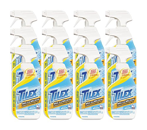 Tilex Mold and Mildew Remover Spray, 16 Fluid Ounce (12-Pack)