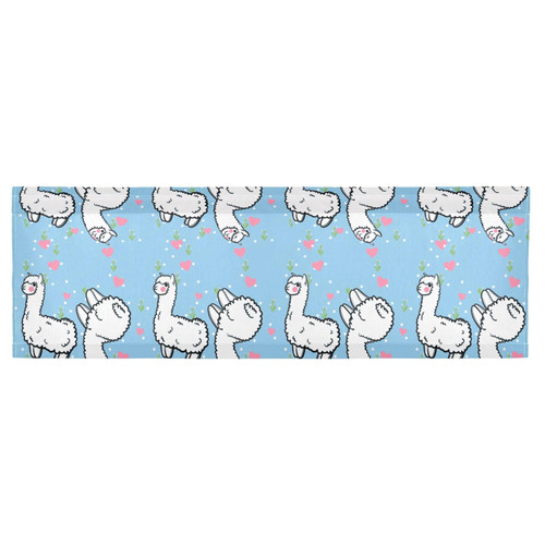 Augenstern Window Topper Curtain Funny-Alpaca-Love-Heart 54x18 inch Valance Short Curtain for Kitchen Windows/Bathroom/Living Room/Bedroom Augenstern Window Topper Curtain Funny-Alpaca-Love-Heart 54x18 inch Valance Short Curtain for Kitchen Windows/Bathroom/Living Room/Bedroom