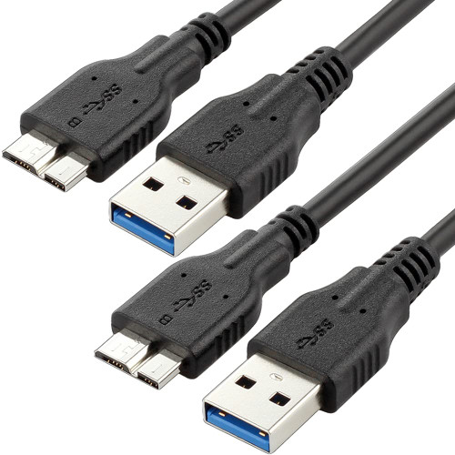 Micro USB 3.0 Cable 6ft USB 3.0 A to Micro B Cable Cord Compatible with Camera, Seagate External Hard Drive, WD Western Digital My Passport and Elements Hard Drives Micro USB 3.0 Cable 6ft USB 3.0 A to Micro B Cable Cord Compatible with Camera, Seagate External Hard Drive, WD Western Digital My Passport and Elements Hard Drives
