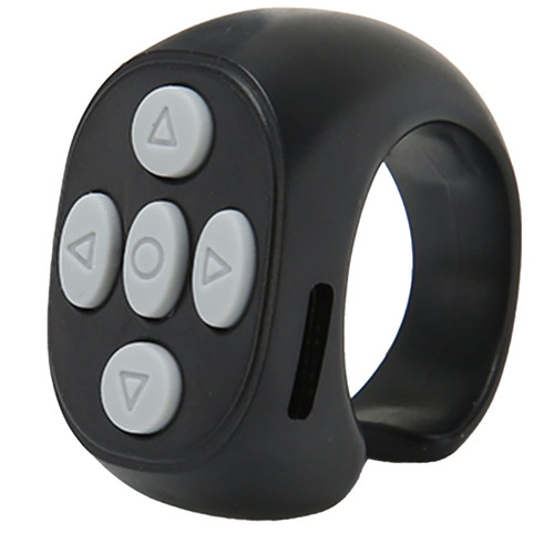 TIK Tok Bluetooth Remote Control Page Turner, Camera Video Recording Remote, TIK Tok Scrolling Ring for iPhone Camera Remote Shutter Selfie Button