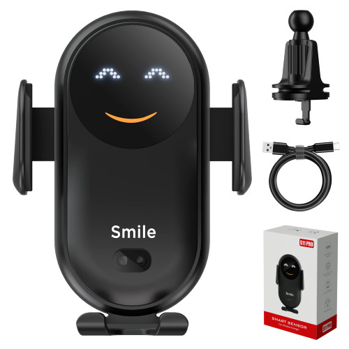 Wireless Car Charger, Liladuo 15W Fast Charging Auto-Clamping Phone Mount for Car, Air Vent Car Phone Holder for iPhone Samsung Google LG etc(Black) Wireless Car Charger, Liladuo 15W Fast Charging Auto-Clamping Phone Mount for Car, Air Vent Car Phone Holder for iPhone Samsung Google LG etc(Black)