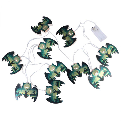 BESTOYARD Led String Lights Halloween String Lights Led Twinkle Fairy Lights Bat Lights Battery Operated for Bedroom Decoration (Style 1) Outdoor String Lights