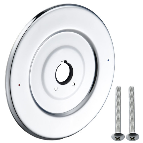Chateau Collection Escutcheon Replacement for Moen 16090, for One-Handle Tub and Shower Faucets, Chrome