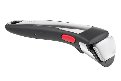 Tefal Ingenio Premium Handle, Stainless Steel, Stackable, Removable, 100 Percent Safe, 10 Year Guarantee, L9863023, Black With Stainless Steel Insert