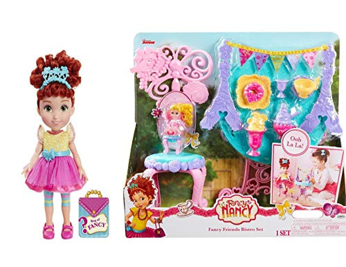 Fancy Nancy Doll Friends Briststo Set and 10" Doll Toy Bundle Set