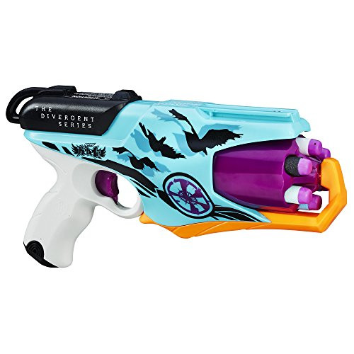 Nerf Rebelle The Divergent Series Allegiant Six-Shot Blaster Nerf Rebelle The Divergent Series Allegiant Six-Shot Blaster