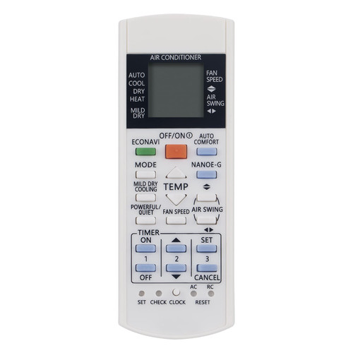 PerFascin A75C3300 Replaced Air Conditioner Remote Control fit for Panasonic AC A75C3208 A75C3706 A75C3708 Air Conditioning Remote Controller