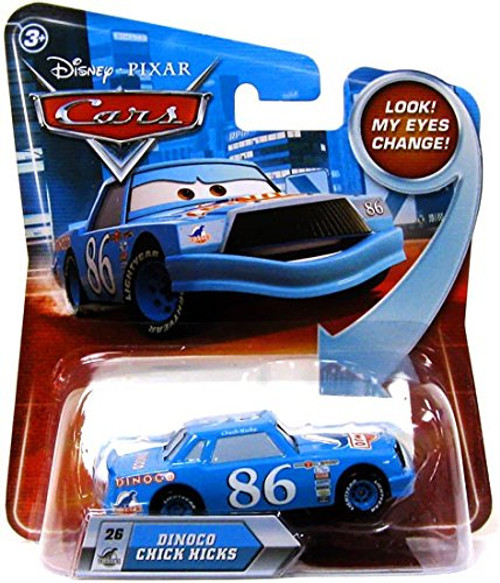 Disney / Pixar CARS Movie 155 Die Cast Car with Lenticular Eyes Series 2 Dinoco Chick Hicks