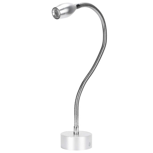 POCREATION LED Desk Lamp, Daylight Working Light, Hardwired Spotlight with Flexible Gooseneck for Workshop Workbench