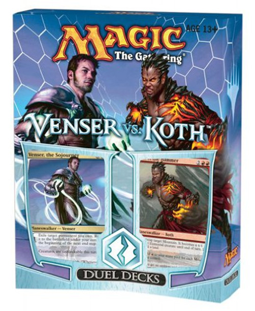 Magic the Gathering: MTG Duel Decks: VENSER VS KOTH (Two 60 Card Decks) Magic the Gathering: MTG Duel Decks: VENSER VS KOTH (Two 60 Card Decks)