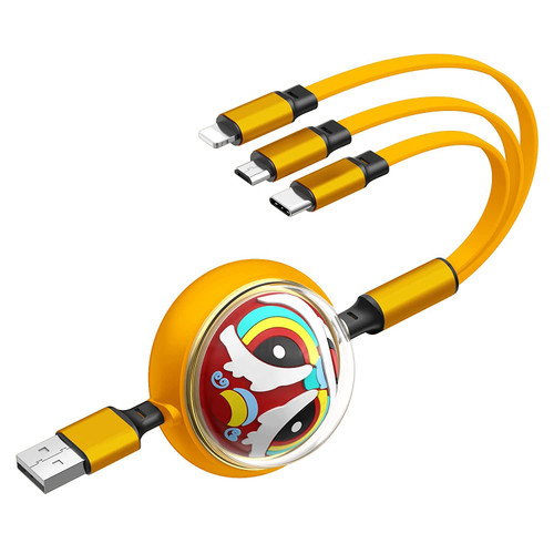 LAFALInK USB Multi Charging Cable,3.6Ft3-in-1 Retractable Charging Cable 3A Retractable Cable Fast Charger Cord withType C/Micro/Port Sync Fast Charging Cord, for All Phones and Tablets LAFALInK USB Multi Charging Cable,3.6Ft3-in-1 Retractable Charging Cable 3A Retractable Cable Fast Charger Cord withType C/Micro/Port Sync Fast Charging Cord, for All Phones and Tablets