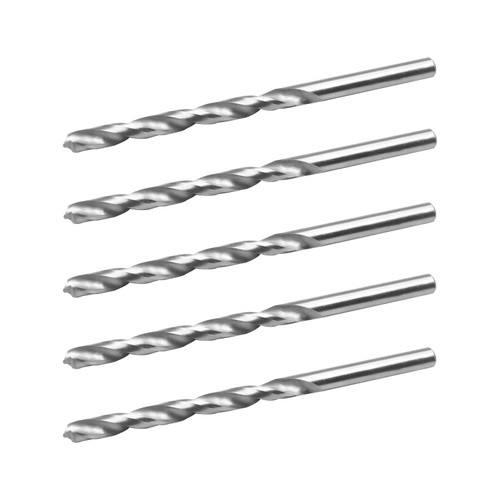 Utoolmart Twist Drill High Speed Steel Bit, Mini Twist Drill Bits Set, Jobber Small Twist Drill Bits, 4.7mm Twist Drill, HSS-4241 Twist Drill Bit Set, for Steel Aluminum Alloy, 5 Pcs
