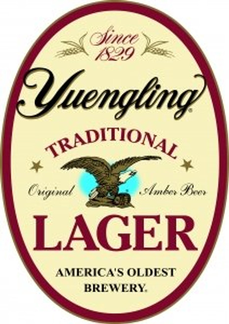 Yuengling Lager Oval Metal Sign