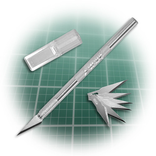 Light Duty #1 Knife W/Cap & 5 Blades-#11 Blade