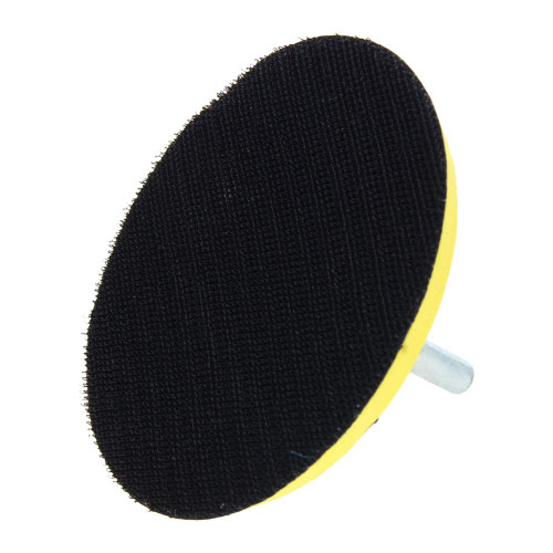 Bettomshin 4" Hook and Loop Backing Pad Sanding Polishing Backer Plate with M10 Drill Adapter for Random Orbit Sander Polisher Buffer