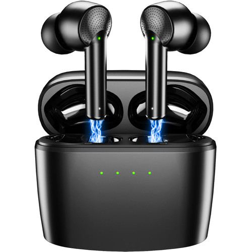 Wireless Earbuds Bluetooth 5.3 Headphones HiFi Stereo Wireless Headphones with 4 ENC Noise Clear Canceling Mic Wireless Headset with LED Display Charging Case 42H Playtime Touch Control IP7 Waterproof