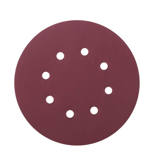 Utoolmart 10pcs 7 Inch 8 Hole Hook and Loop Sanding Disc 320Grit Flocking Sandpaper for Random Orbit Sander