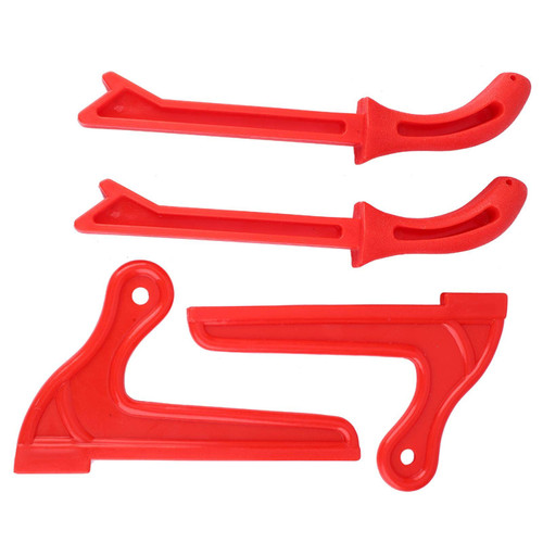 4Pcs Safety Plastic Woodworking Protective Hand Saw Push Sticks Tool For Carpentry,Ideal for Woodworkers and Use On Table Saws, Router Tables, Jointers and Woodworking (Red)