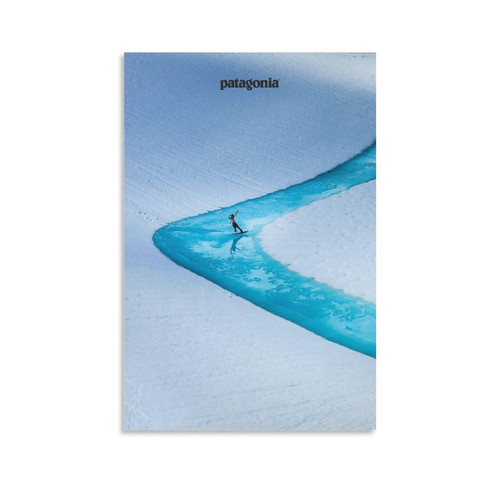 Patagonia Art Minimalist Poster Minimalist Wall Decor Canvas Wall Art Prints for Wall Decor Room Decor Bedroom Decor Gifts 08x12inch(20x30cm) Unframe-Style