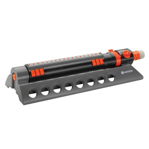 Gardena 34200 Comfort 3900-Square Foot Aqua Zoom Oscillating Sprinkler with Adjustable Width and Flow Control