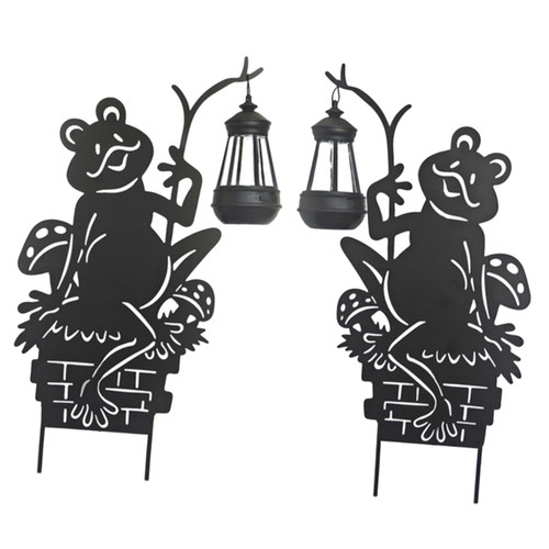 DOITOOL 2pcs Garden Solar Lights Frog Figures Solar Landscape Solar Lights Outdoor Lanterns Decorative Outdoor Decor Solar Lawn Stake Lights Solar Powered Garden Lamp Solar Flame Lights 3D DOITOOL 2pcs Garden Solar Lights Frog Figures Solar Landscape Solar Lights Outdoor Lanterns Decorative Outdoor Decor Solar Lawn Stake Lights Solar Powered Garden Lamp Solar Flame Lights 3D