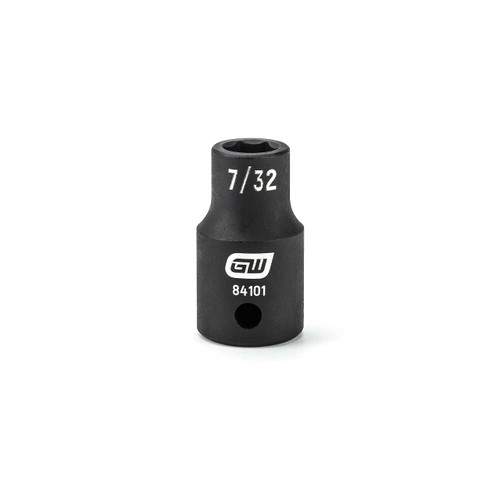 GEARWRENCH 1/4" Drive 6 Point Standard Impact SAE Socket 7/32" - 84101