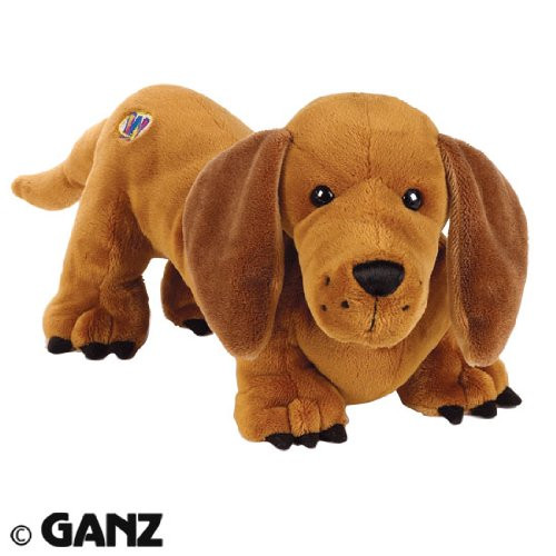 Webkinz Cinnamon Dachshund Dog Plush Toy With Sealed Adoption Code