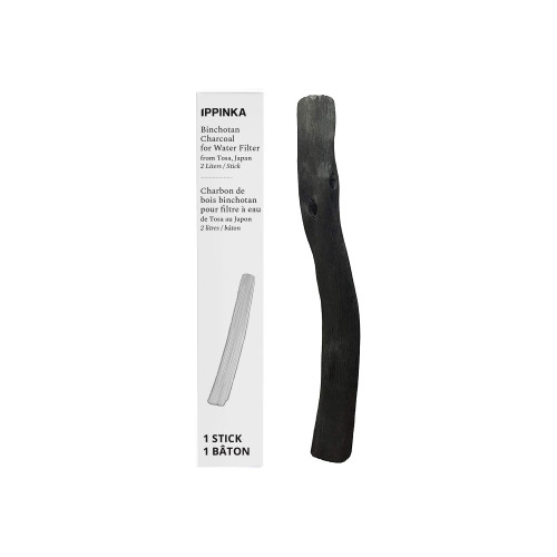 Medium TOSA Binchotan Charcoal Water Purifying Stick for Great-Tasting Water, 1 Stick - Filters up to 2 Liters of Water