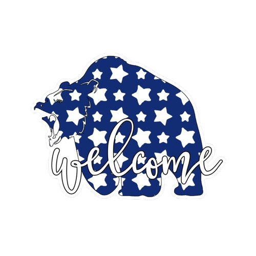 Bathroom Patriotic Home Decor Wall Mural Welcome 4th of July Cattle Self-Adhesive Wall Stickers for Sofa Kids Room Family Outdoors Vinyl Bathroom Patriotic Home Decor Wall Mural Welcome 4th of July Cattle Self-Adhesive Wall Stickers for Sofa Kids Room Family Outdoors Vinyl