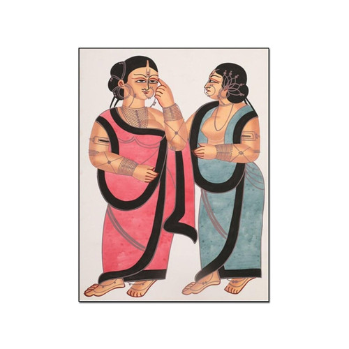 Indian Poster Conversation Woman Wall Art Deco Canvas Print Poster of Indian Folk Art Canvas Painting Posters And Prints Wall Art Pictures for Living Room Bedroom Decor 12x16inch(30x40cm) Unframe-sty Indian Poster Conversation Woman Wall Art Deco Canvas Print Poster of Indian Folk Art Canvas Painting Posters And Prints Wall Art Pictures for Living Room Bedroom Decor 12x16inch(30x40cm) Unframe-sty