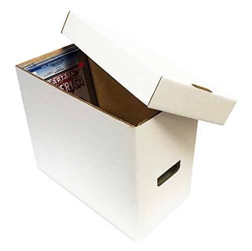 Bundle of 10 CGC Graded Comic Storage Boxes - Holds 35-40 Graded Comic Books - WHITE by Max Pro
