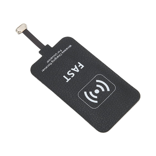 Micro USB Wireless Charging Receiver, 5V 2A 10W Wireless Qi Charger Adapter, Micro USB Cellphone Charging Receiver Module for Micro USB Android Cell Phones