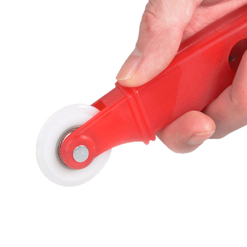 Hillget Window Screen Spline Roller, for Installing Window and Door(Red) Nylon Rolling Tool Screen Door Window Installation Hand Spline Roller