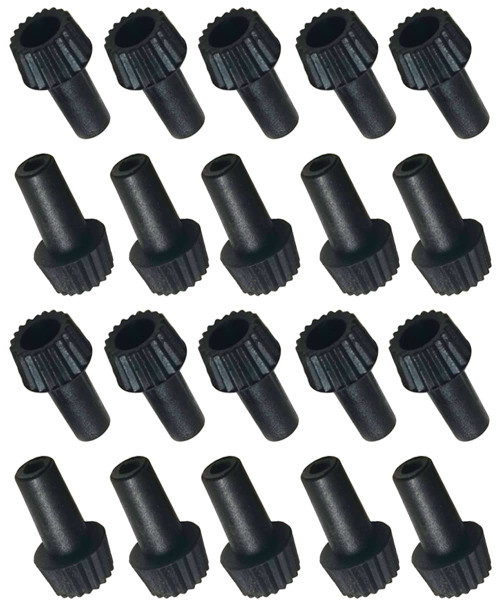 Hyamass 20 Pack Standard Lamp Switch Knob Replacement, Turn On Off Turn Knobs Switches Threaded Twist for Table Lamps(20mm)