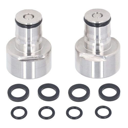 5/8FPT Keg Coupler Adapter,Stainless Steel Ball Lock Quick Disconnect Conversion Kit for A D S Type Keg Coupler for Home Brewing, 5/8FPT Keg Coupler Adapter,Stainless Steel Ball LoKeg Coupler Ada