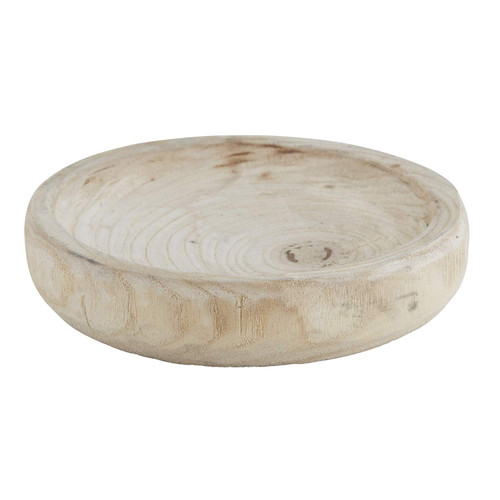 Santa Barbara Design Studio Table Sugar Paulownia Wood Bowl, Small, Natural