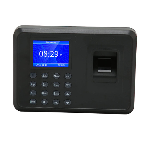 Fingerprint Time Clock, Biometric Fingerprint Machine, Employee Time Clock Recorder, Employee Checking in Recorder for Small Enterprises