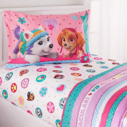 Nickelodeon Paw Patrol Girl 4-Piece Full Sheet Set Nickelodeon Paw Patrol Girl 4-Piece Full Sheet Set