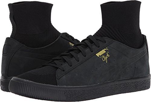 PUMA Men's Clyde Sock Select Puma Black/Puma Black/Puma Black 11.5 D US