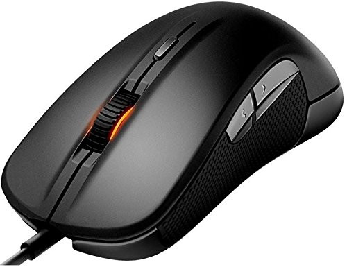SteelSeries Rival - Ergonomic Optical Gaming Mouse (Renewed)